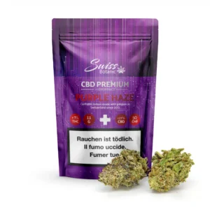 Acquista il prodotto Swiss Botanic Purple Haze CBD Bluten nel nostro negozio svizzero.